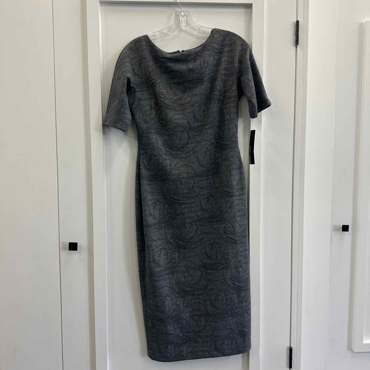 Maggy London Size 6 Gray Dress