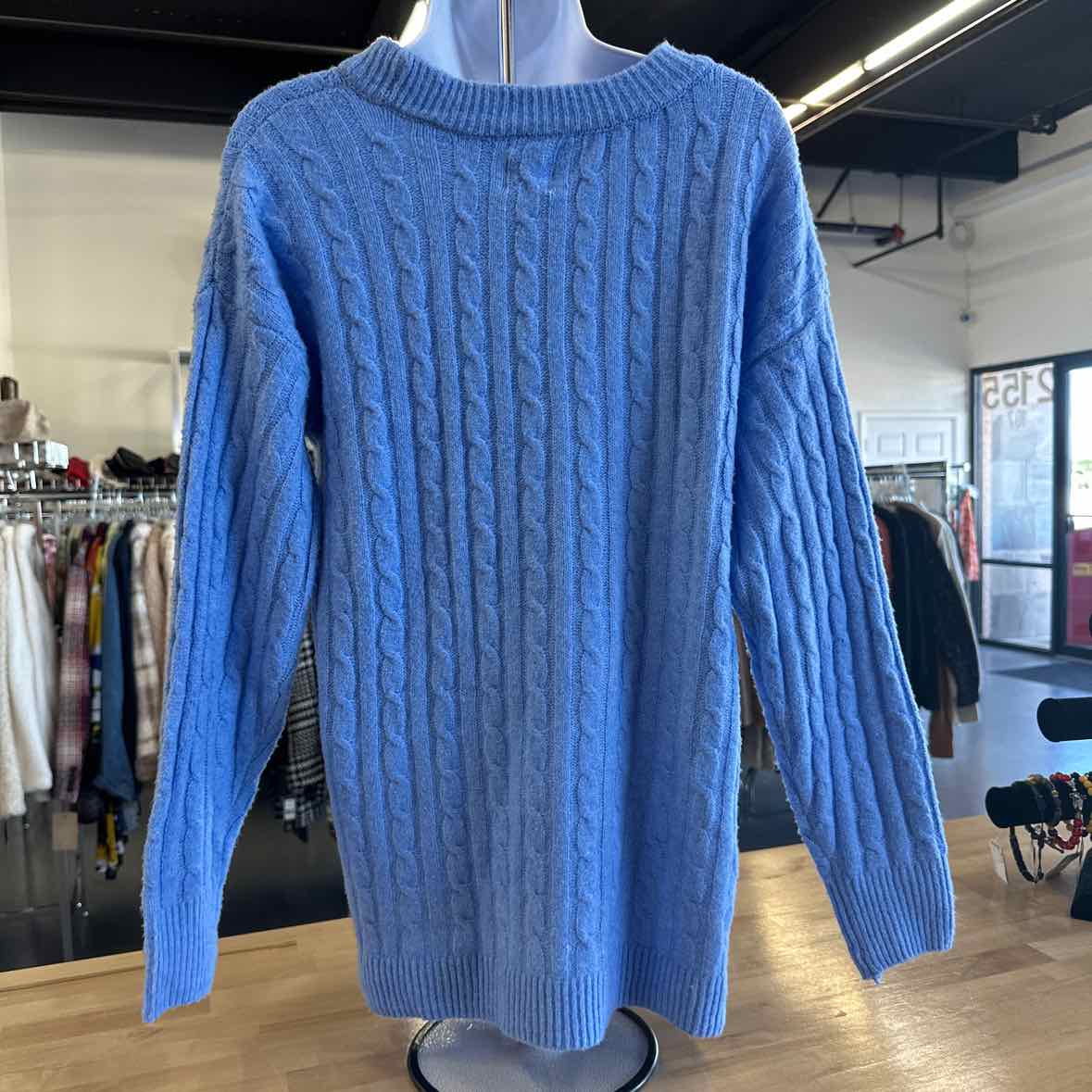 hippie rose Size S Blue Sweater