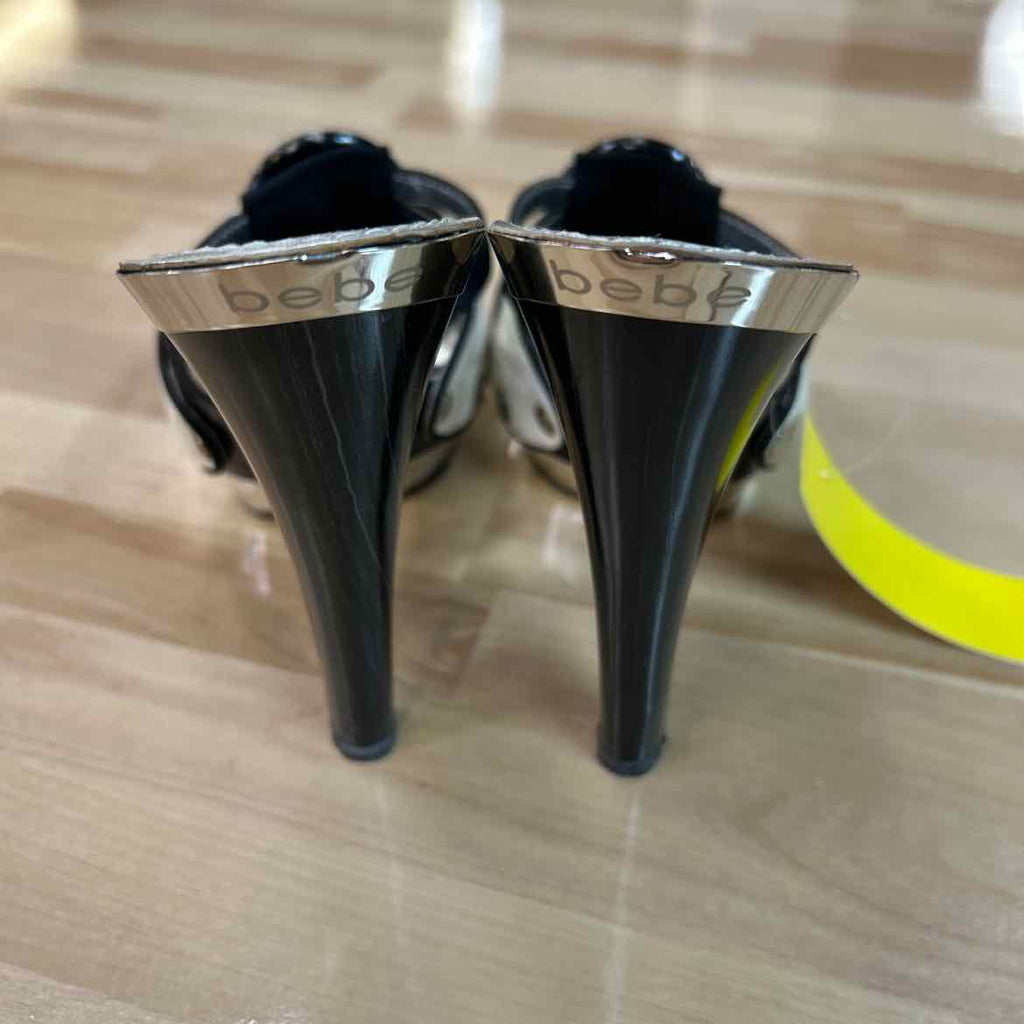 Bebe Size 6 Black Preloved Heels