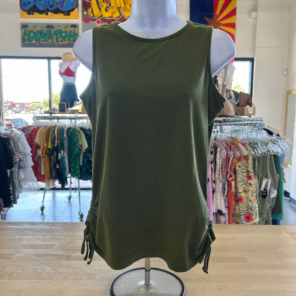J Jill Size S Green Preloved Sleeveless