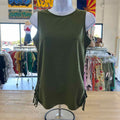 J Jill Size S Green Preloved Sleeveless