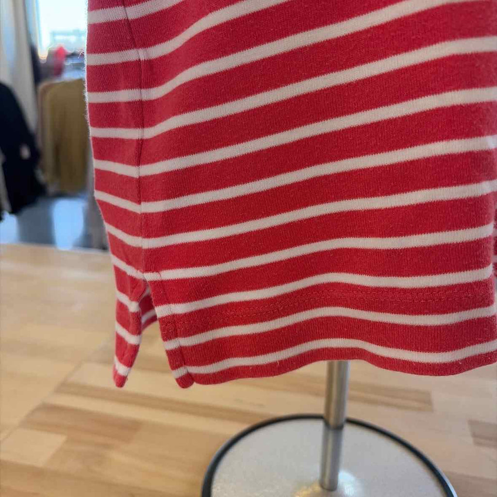 Chico's Size M Red & white Used Blouse