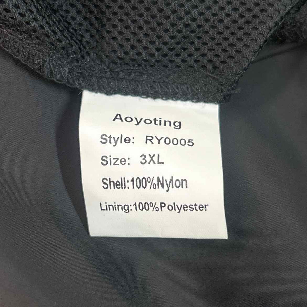 Aoyoting Size 3XL Black MENS Athletic Jacket