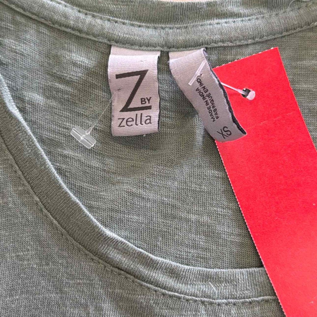 Zella Size XS Green Used Tank