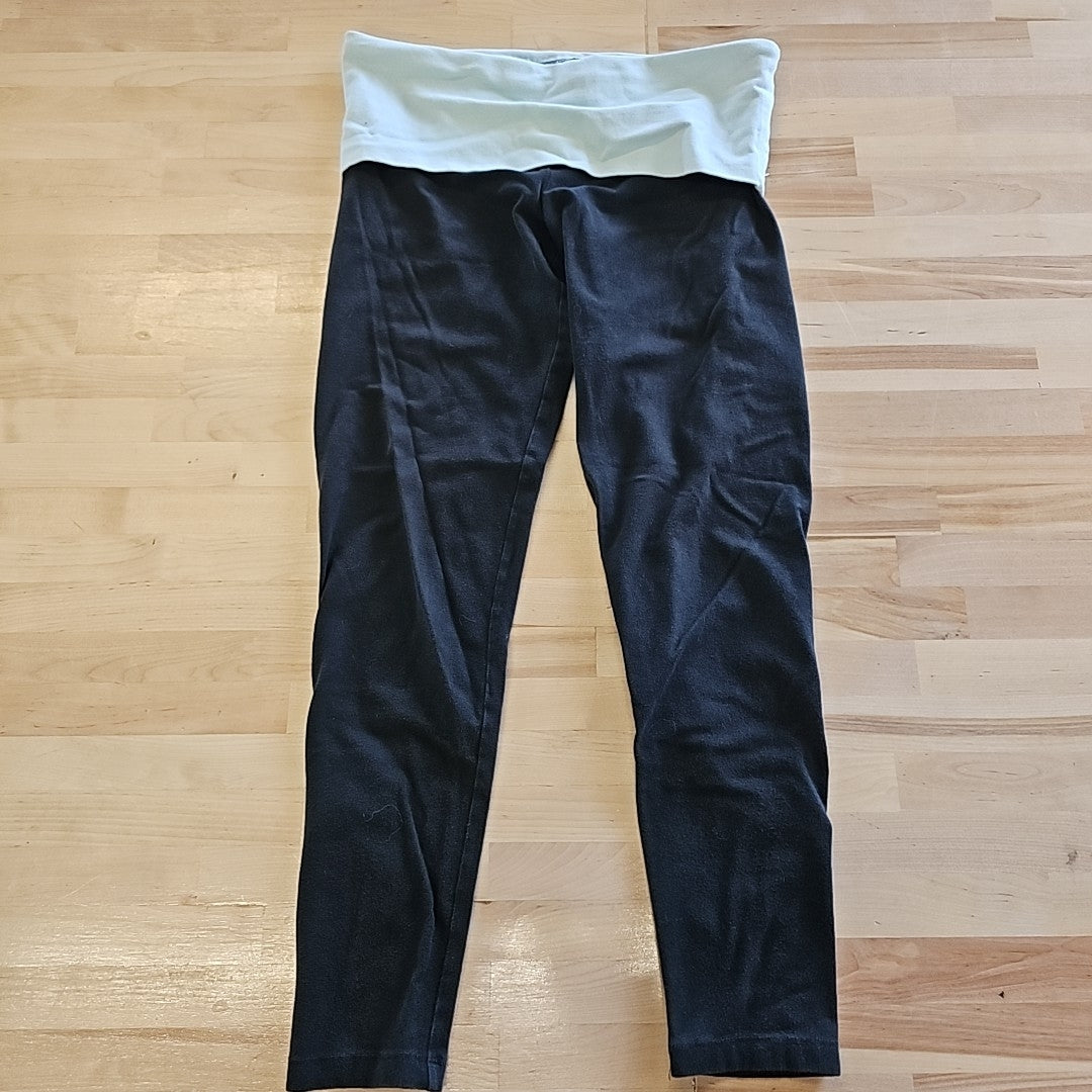 Pink Size M Black Yoga Pants