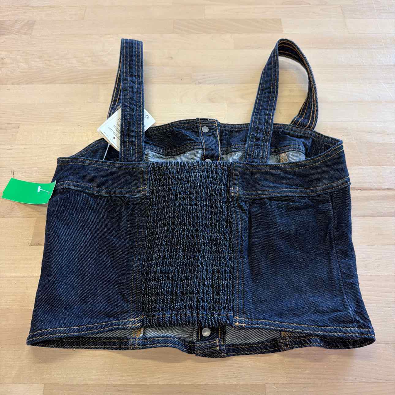 Levi's Size S Blue Denim Drea Tank NWT