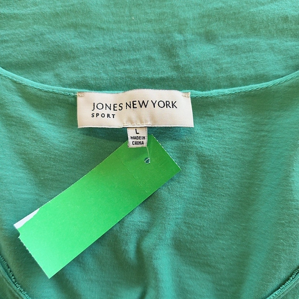 Jones New York Size L Green Preloved Sleeveless