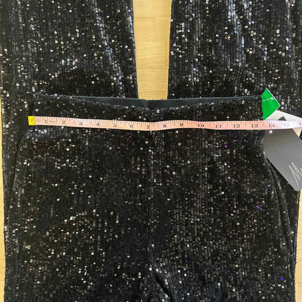 Muse Sequin Pants - Black