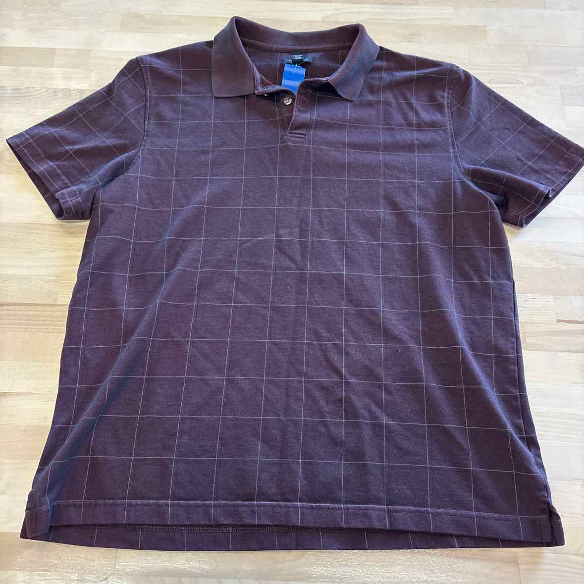 Van Huesen Size L Brown MENS Polo