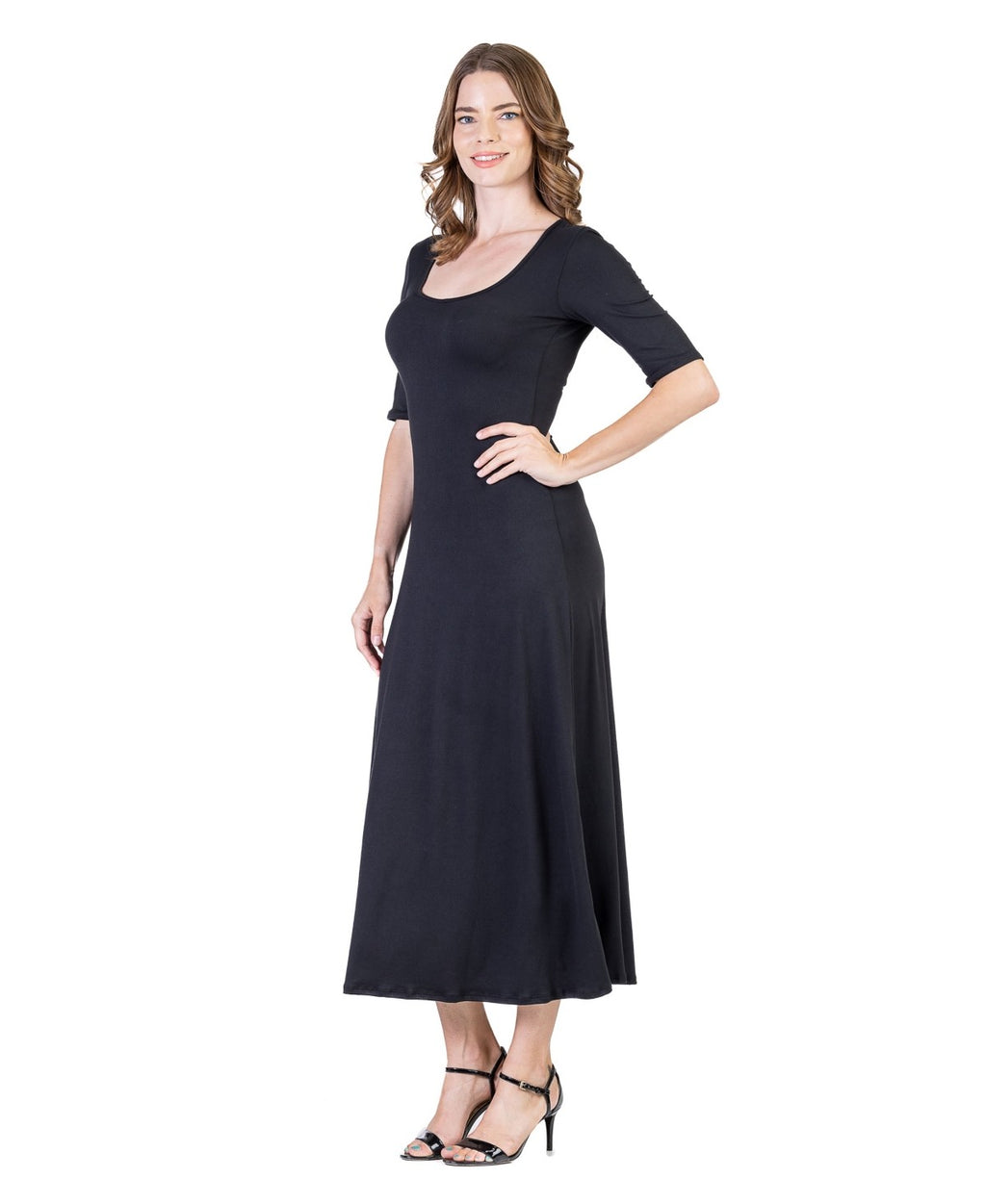 24 Seven Size PS Black New Dress