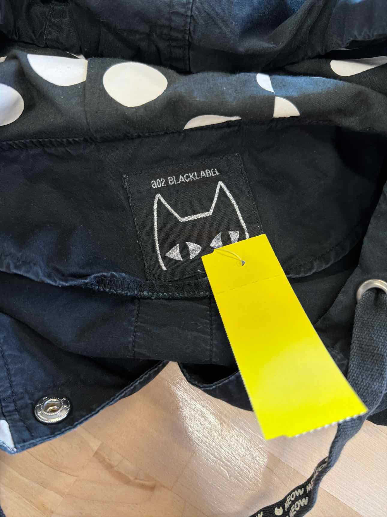 Black Label Size S Black Jacket