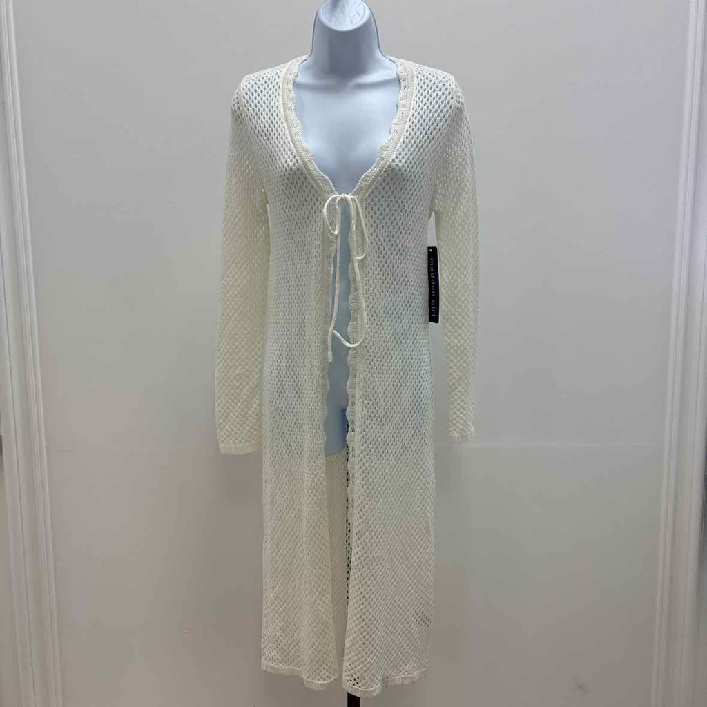 Madden Girl Size XS Tie-Front Duster Cardigan