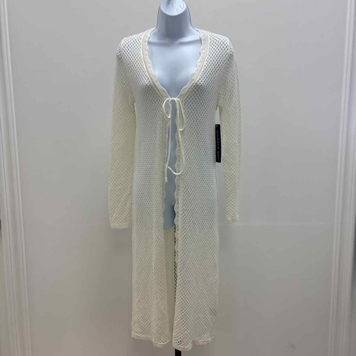 Madden Girl Size XS Tie-Front Duster Cardigan