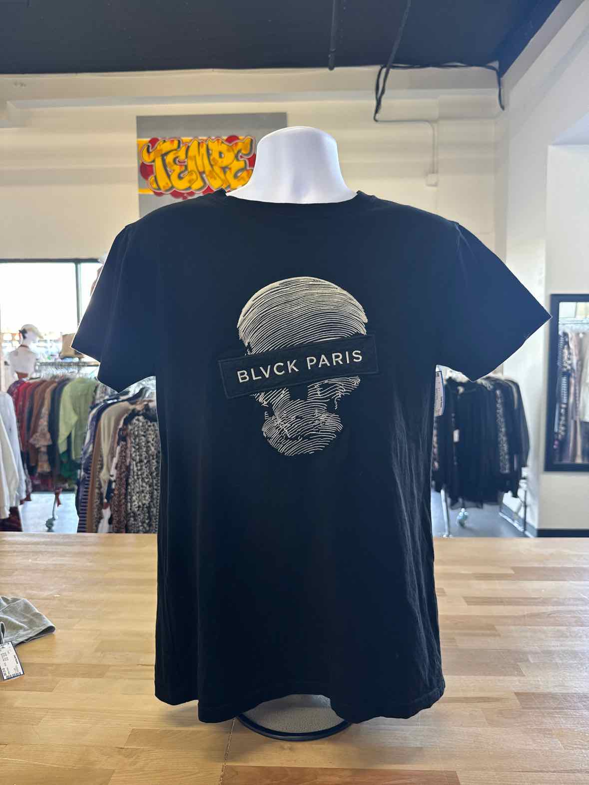BLVCK Paris Men's Size L Black MENS T-shirt
