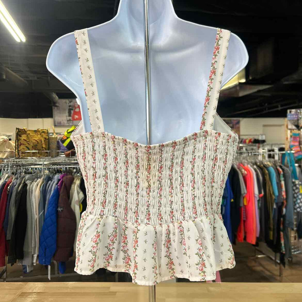 Sienna Sky Size L White Preloved Tank