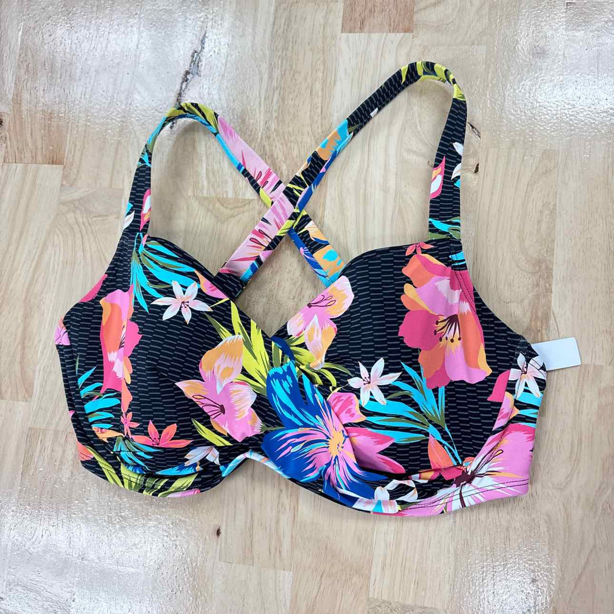 Bleu by Rod Beattie Women's Sweet Escape Bra-Sized Bikini Top - Multi