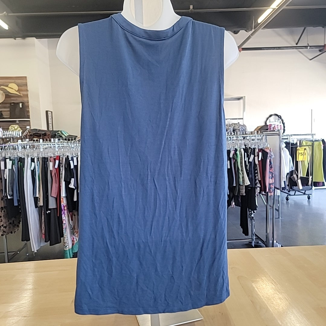Cable & Gauge Size M Blue Tank
