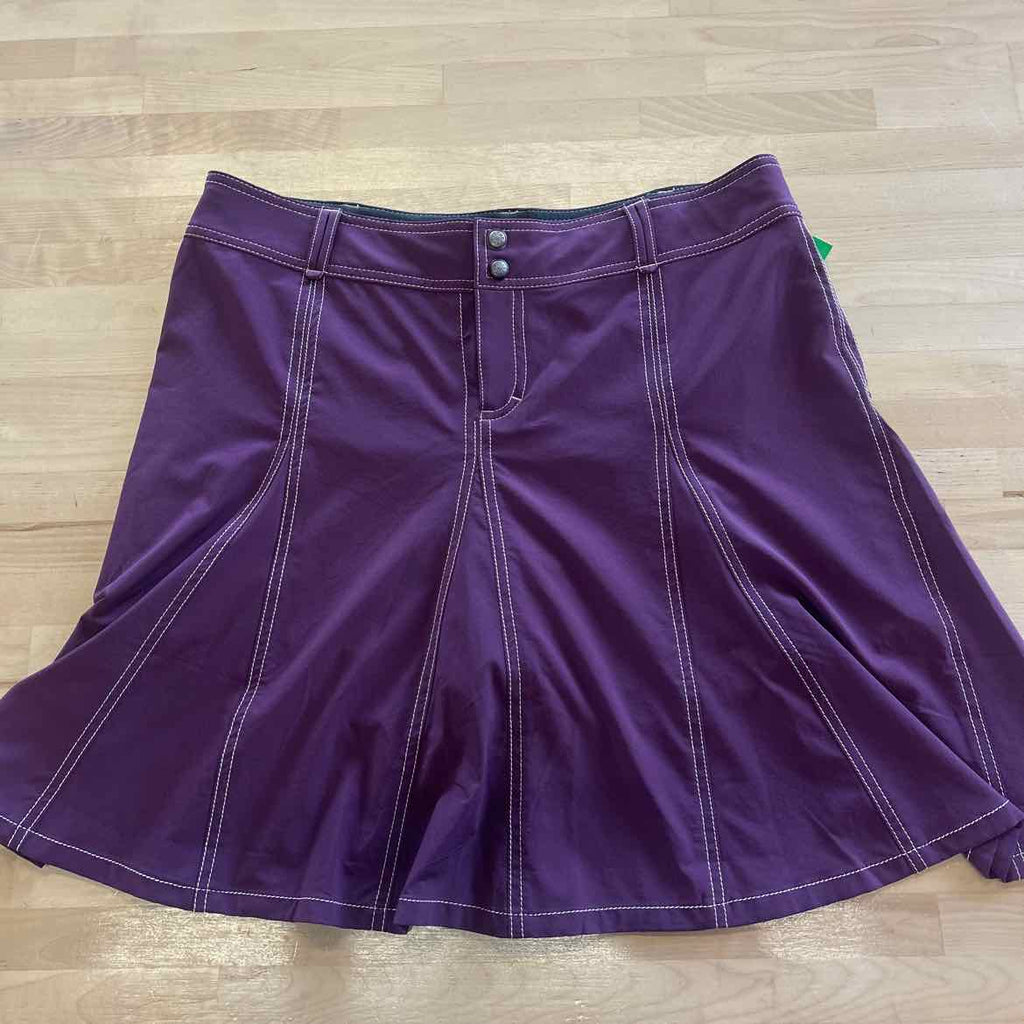 Athleta Women Size 14 Purple Preloved Skorts