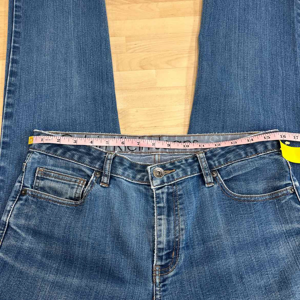 Calvin Klein Jeans Size 10 Blue Denim Preloved Jeans