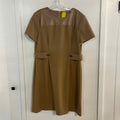 Calvin Klein Size 14 Tan Preloved Dress