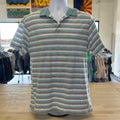 Linksoul Size L Blue/Gray/White Preloved MENS Polo