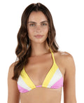 Hurley Size XL Summer Block Tri Womens Bikini Top