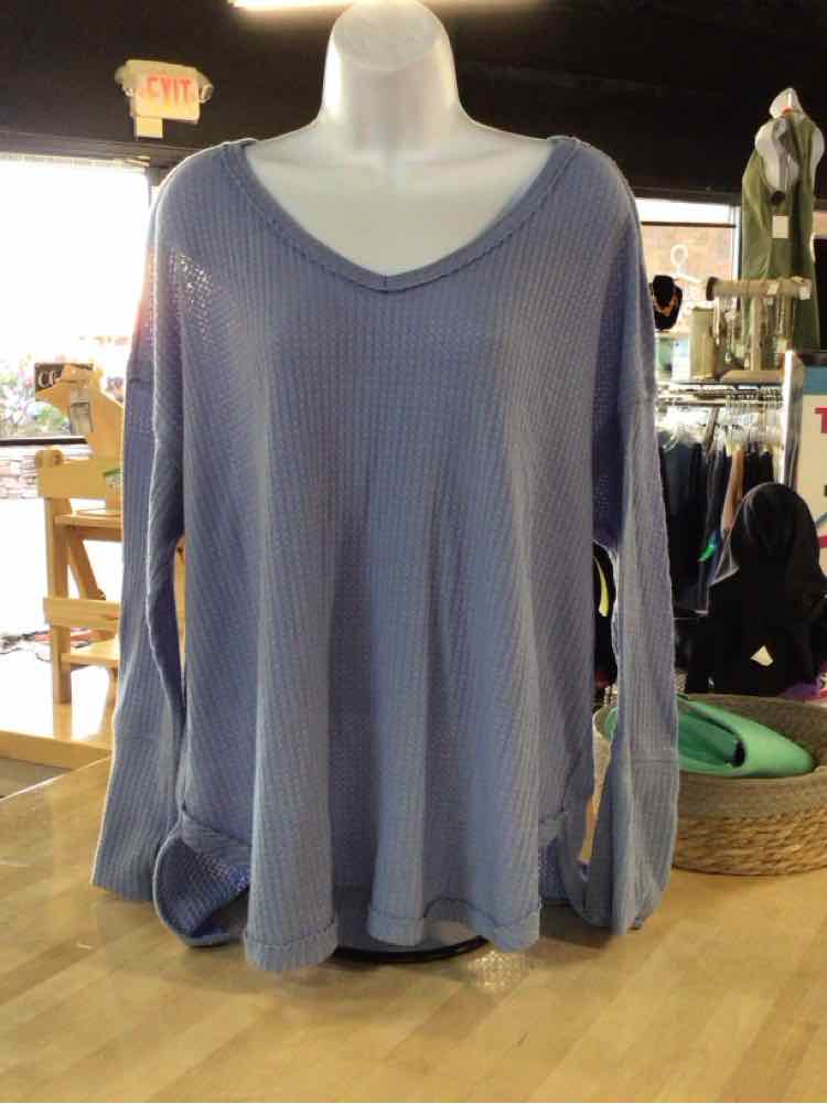 Vintage America Size XL Blue Knit Preloved Sweater