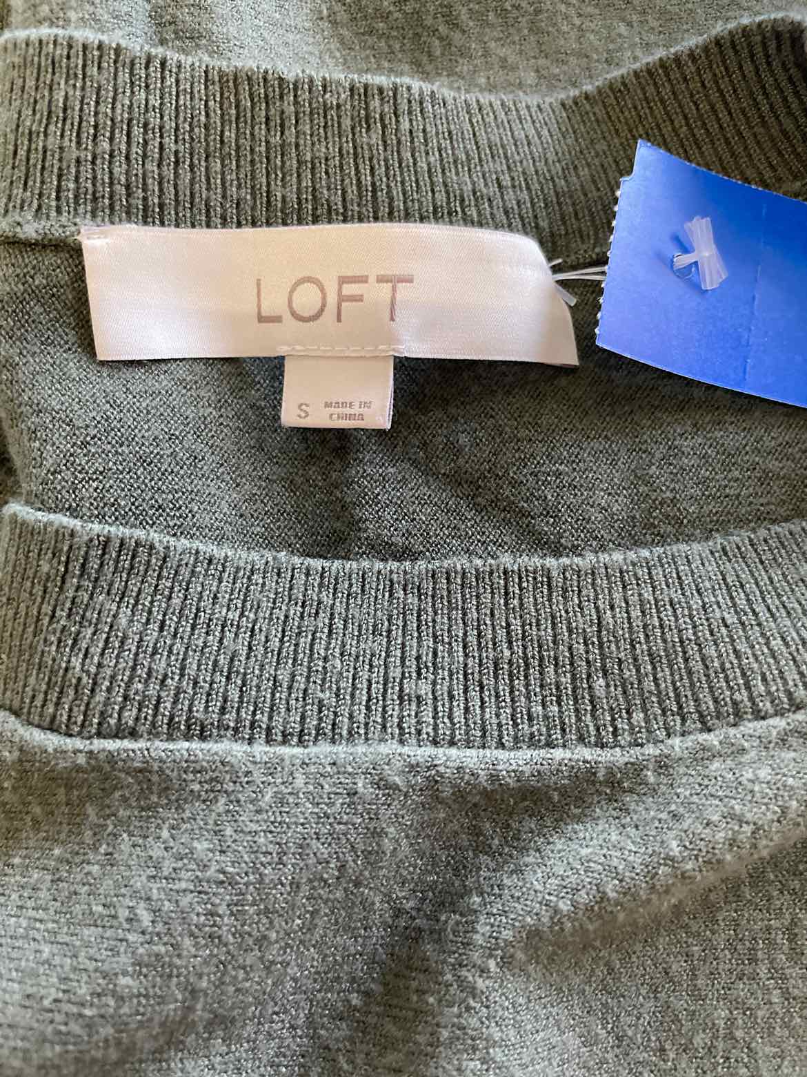 Loft Size S Green Blouse