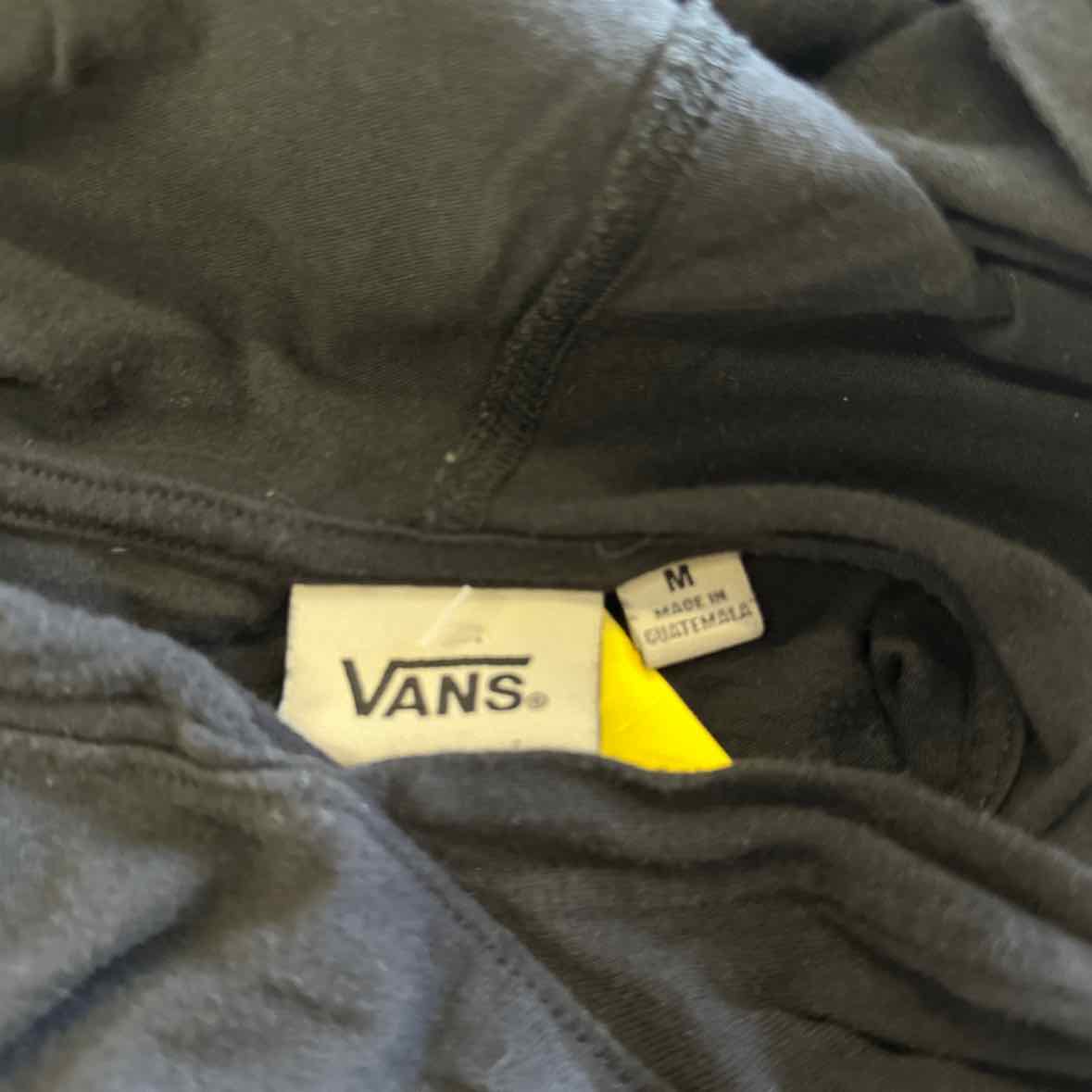 Van Size M Navy MENS Long Sleeve Shirt