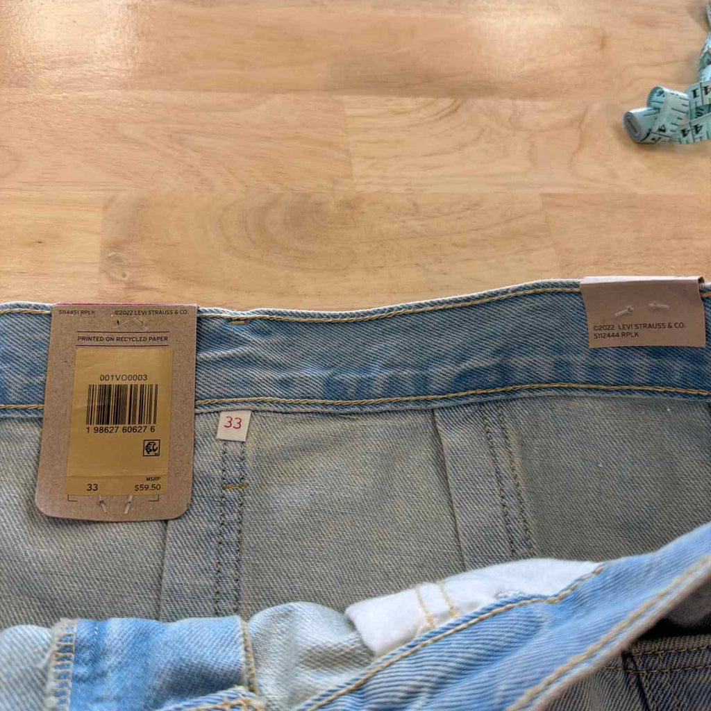 Levi's Size 33 Blue New Skirt