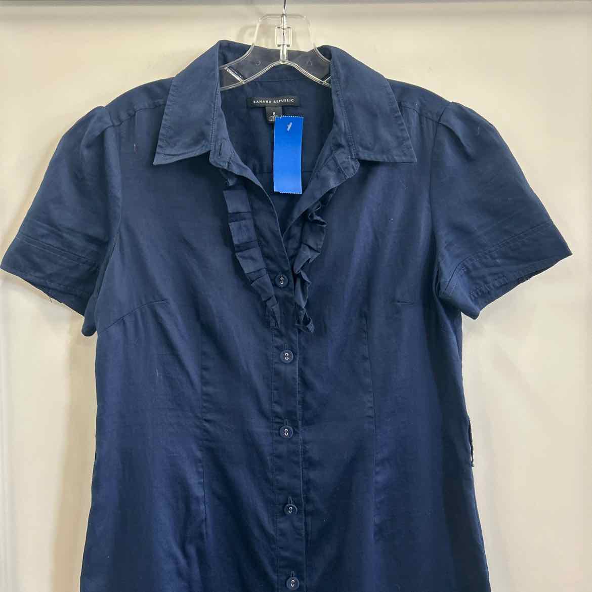 Banana Republic Size 6 Navy Preloved Dress