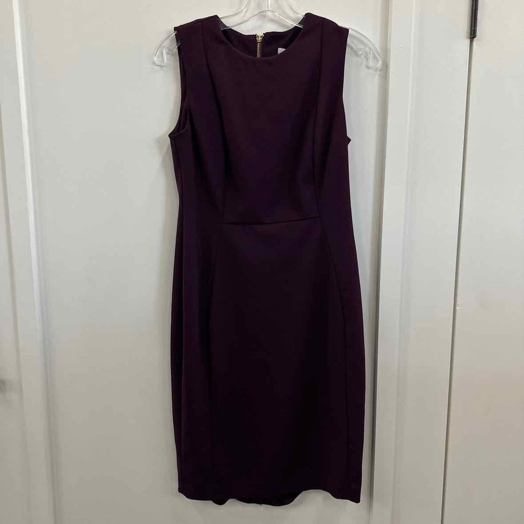 Calvin Klein Size 6 Purple Dress