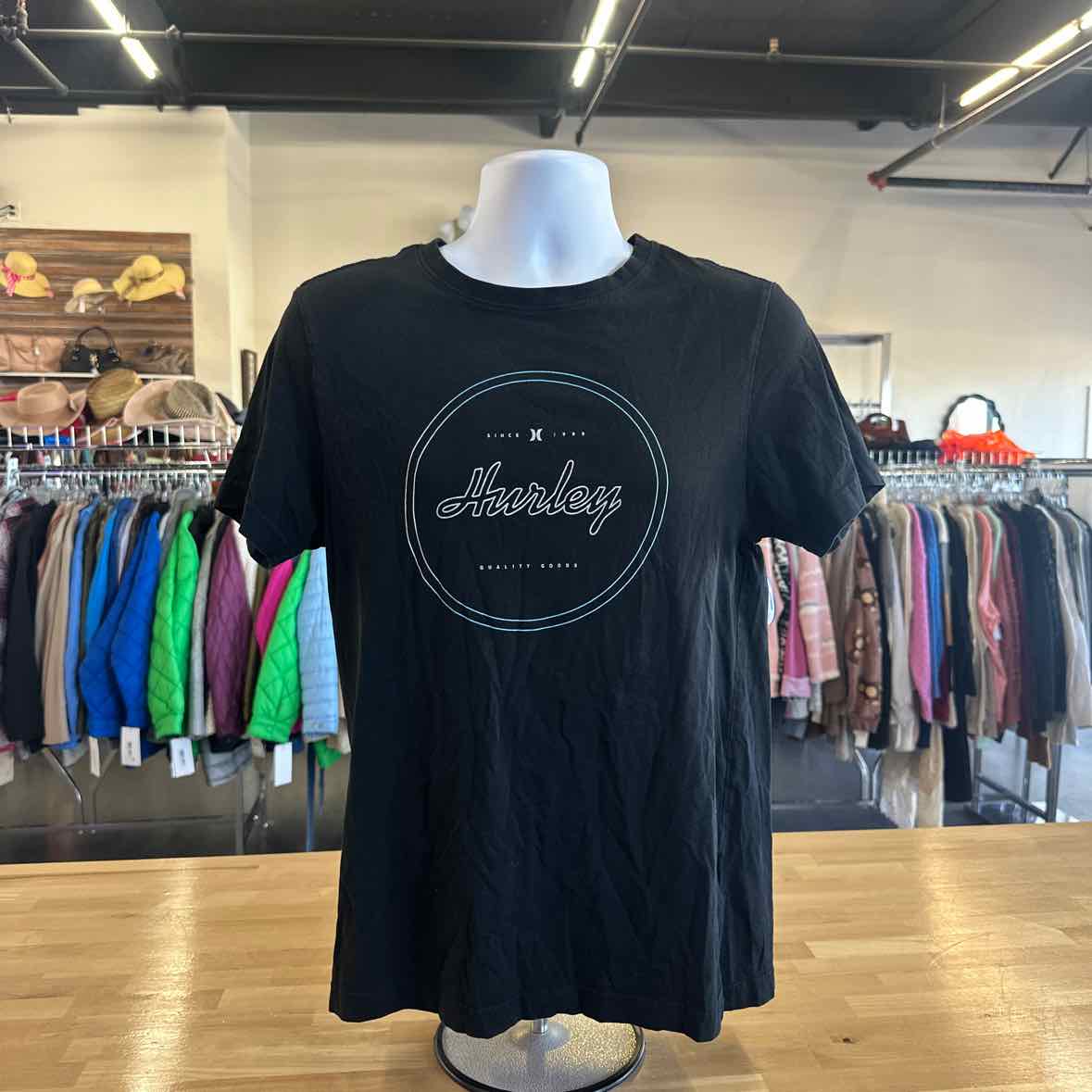 Hurley Size S Black MENS T-shirt