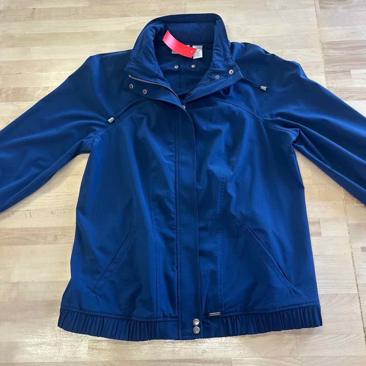 Chico's Size 1 (M) Blue Preloved Jacket