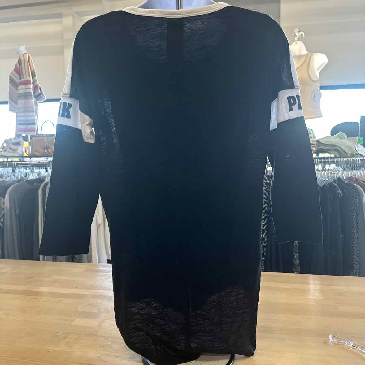 Pink Size S Black Long Sleeve