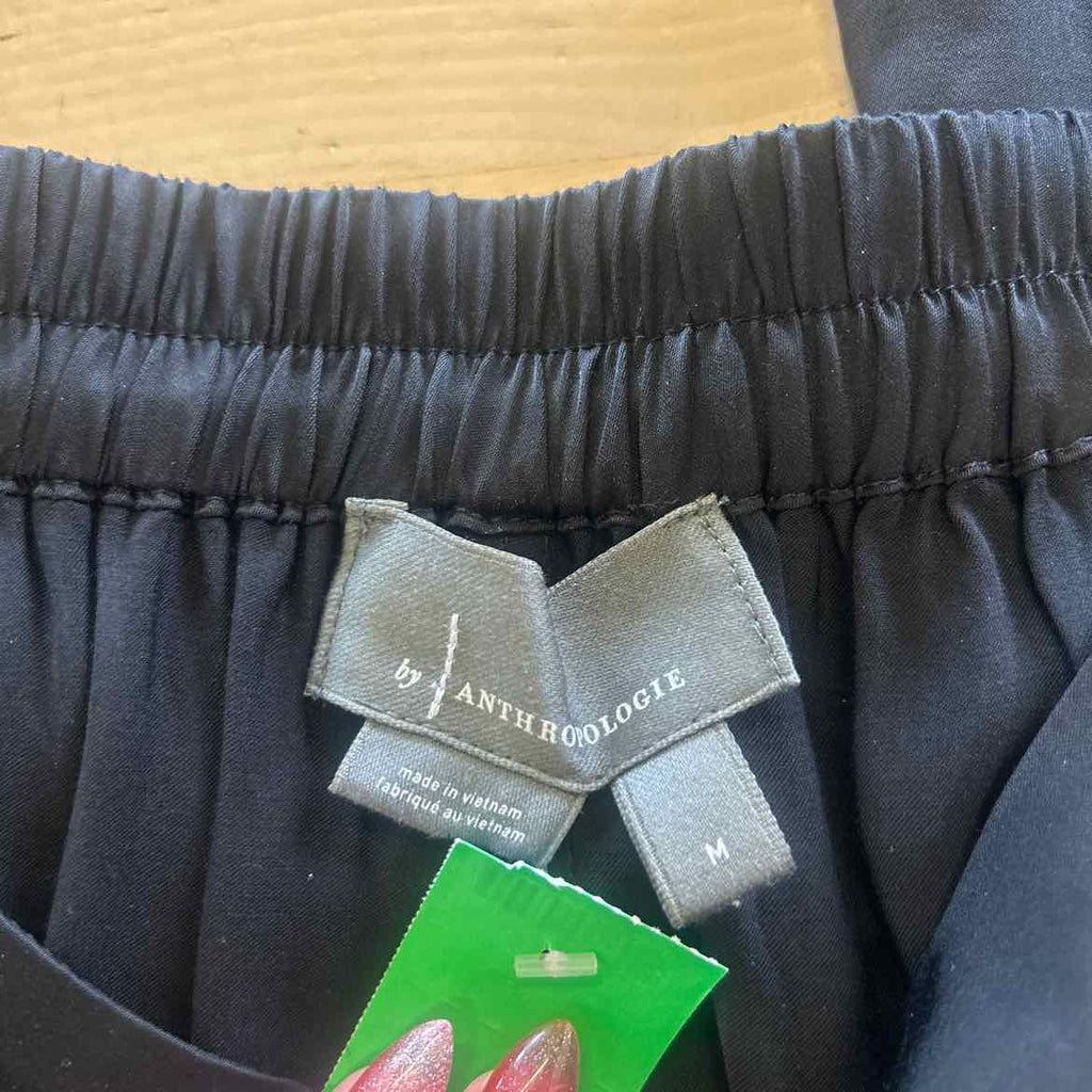 Anthropologie Size M Black viscose Preloved Pants