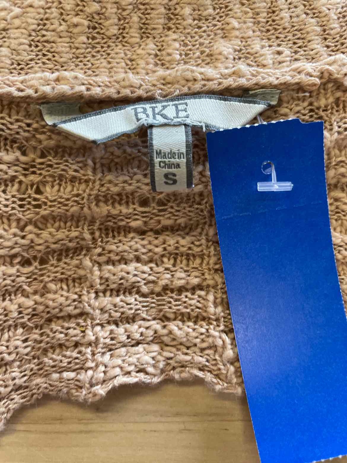 BKE Size S Tan Blouse
