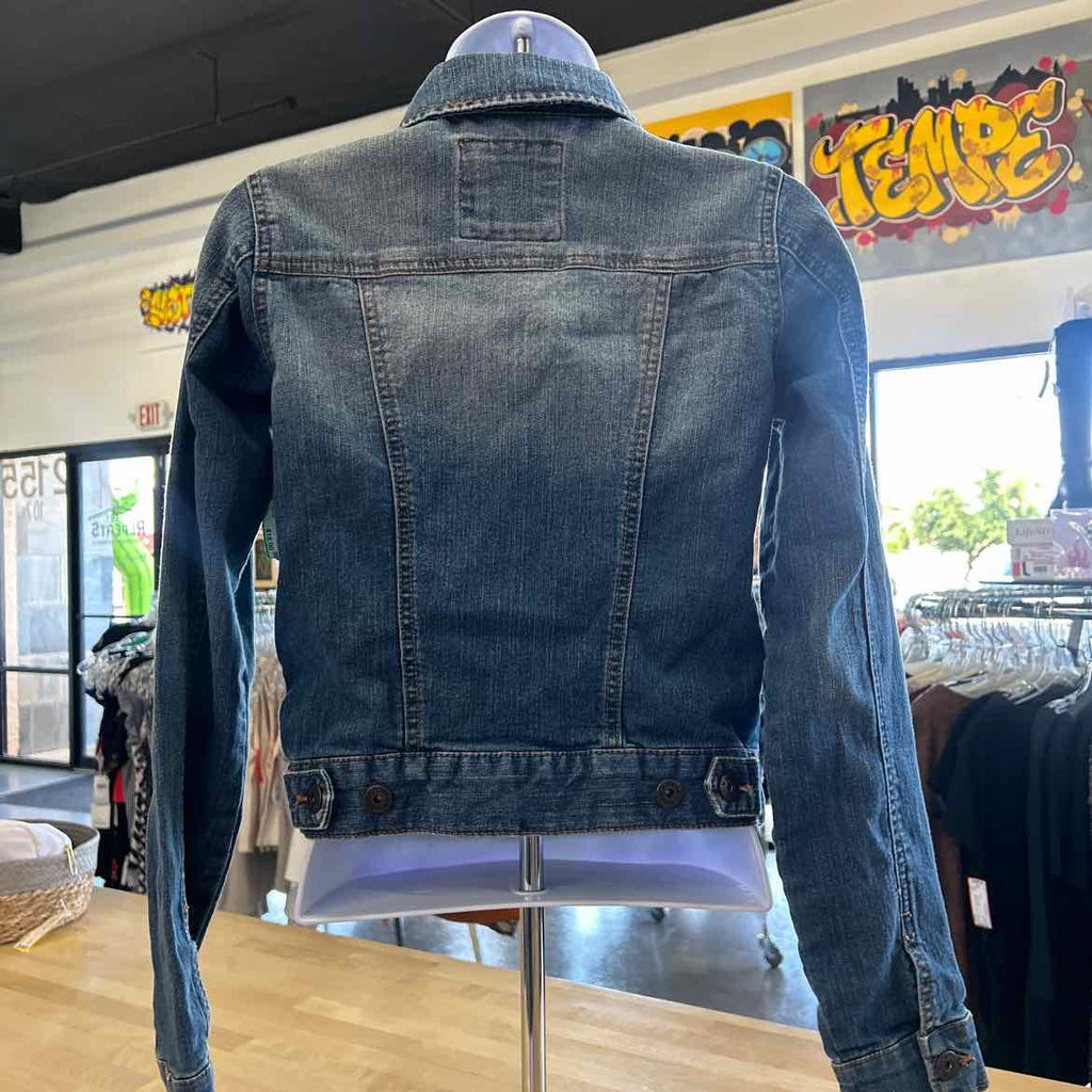 Mudd Size XS Blue Denim Preloved Jacket