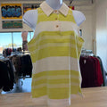 Maeve Size XS White/Green Preloved Polo