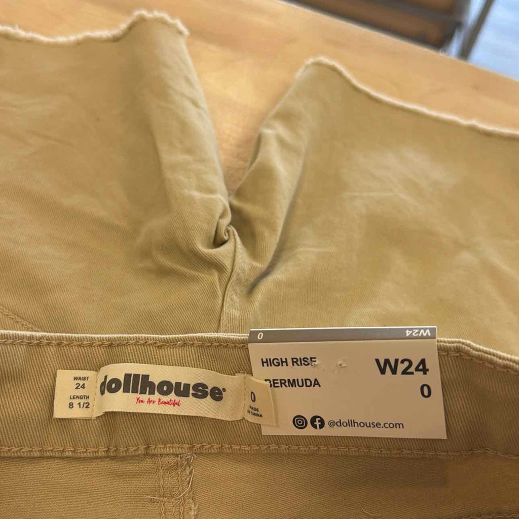 dollhouse Women Size 0 Tan New Shorts