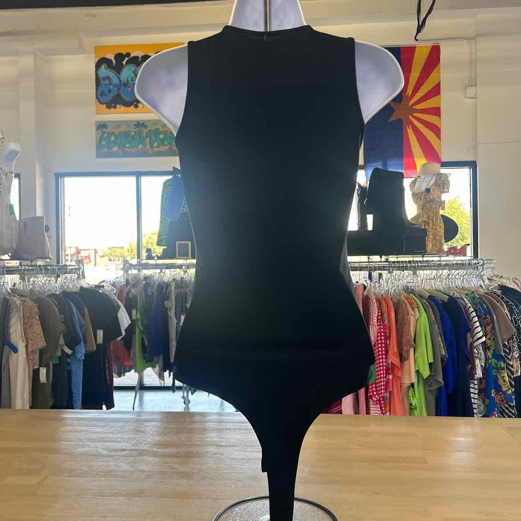 Wearever Size S Black Preloved Bodysuit