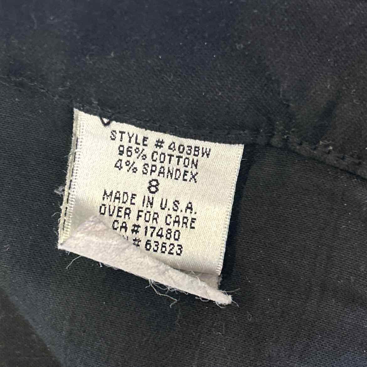 NYDJ Size 8 Black Preloved Pants