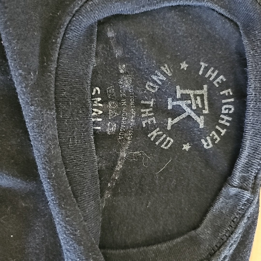 The Fighter and the Kid Size S Black T-shirt