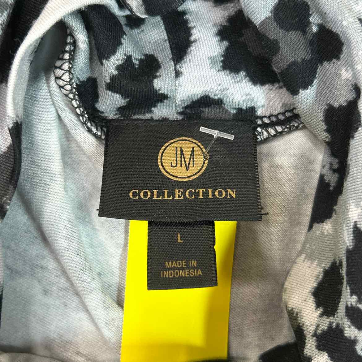 JM Collection Size L Gray Preloved Longsleeve
