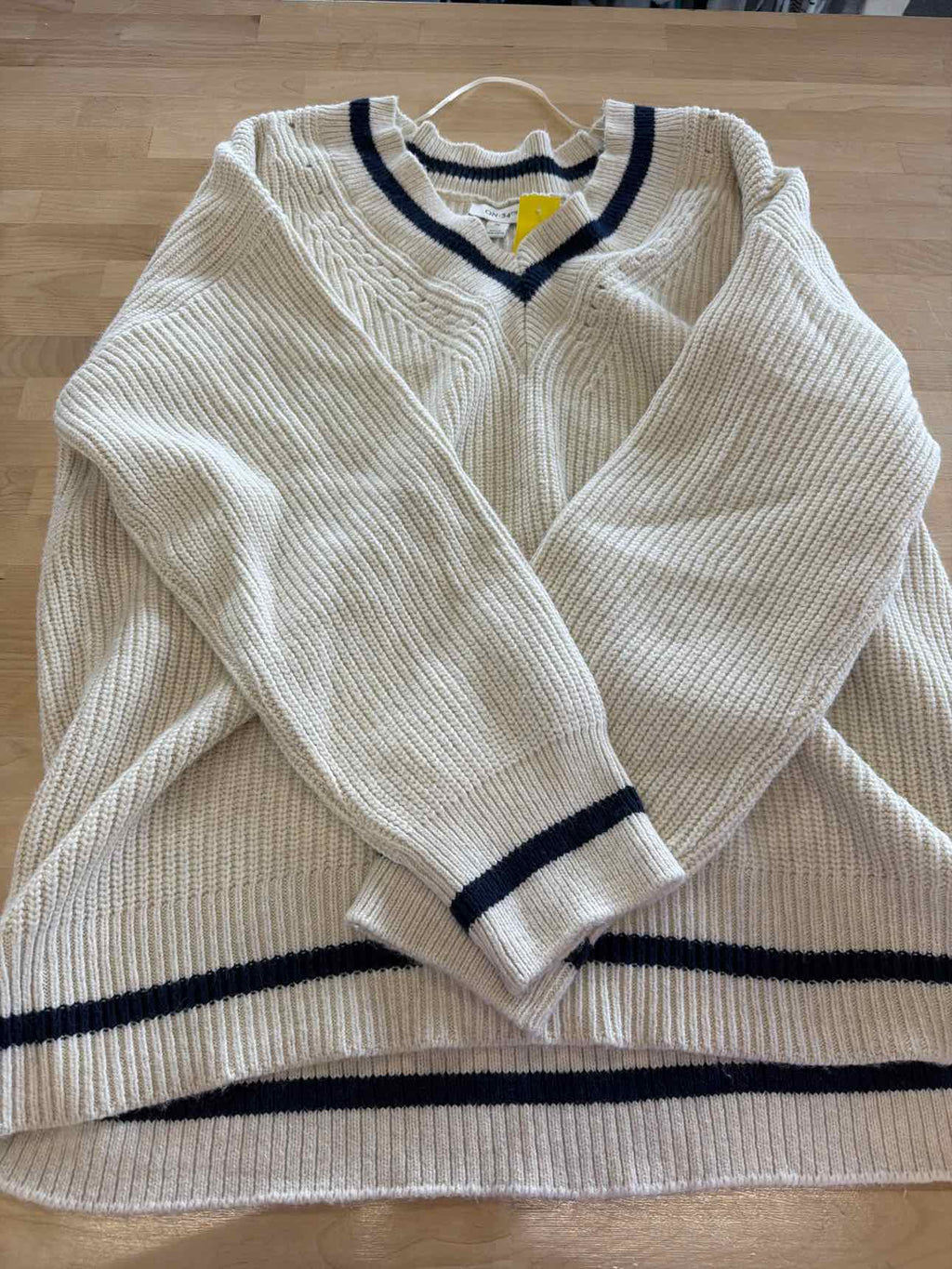 On 34th Size 3X Beige Sweater