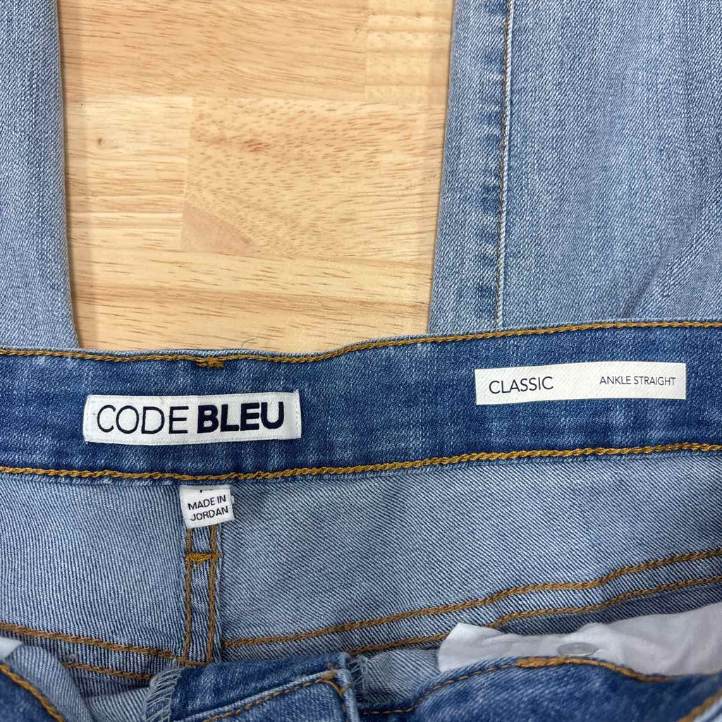 code bleu Size 14 Blue Denim Preloved Jeans