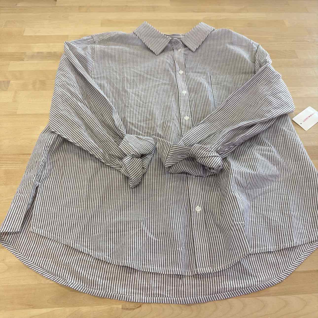 Lucky Brand Size L Tan New Sweater