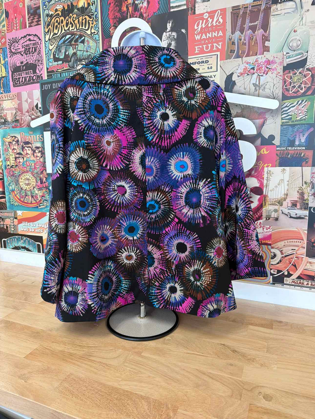 Erin London Size L Purple Preloved Jacket