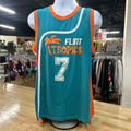 Size M Teal Orange MENS Jersey