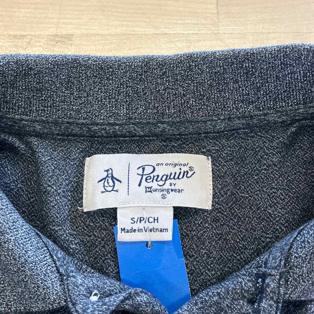 Penguin Size S Gray Preloved MENS Polo
